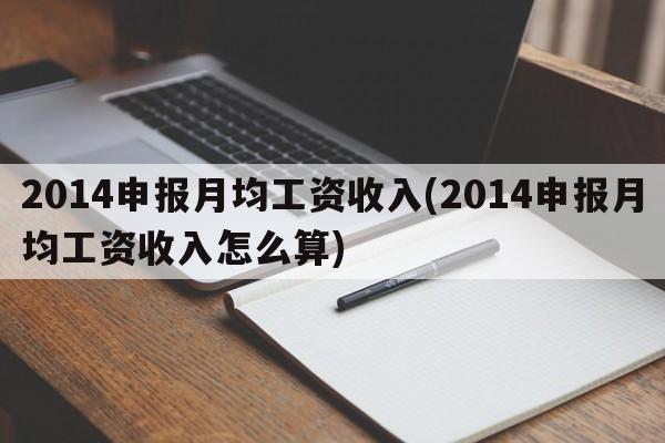 2014申报月均工资收入(2014申报月均工资收入怎么算)